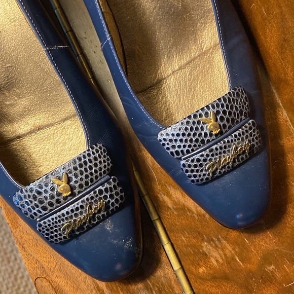 Vintage PLAYBOY kitten toe heels - Picture 3 of 6